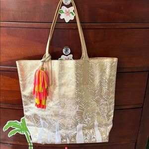 Lilly Pulitzer Shopper Reversible Tote Bag